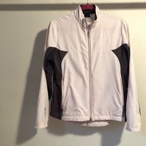 Light pink and grey Nike windbreaker